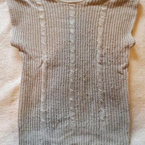 Vintage 1970's Clovelly Silk/Angora Sweater, Sz S